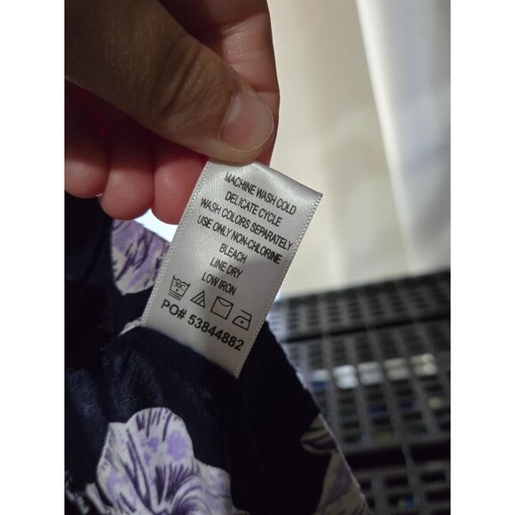 Ellos Womens Floral Print Faux Wrap Pull On Skort Plus Size 28 Summer Boho Curvy - Picture 9 of 10